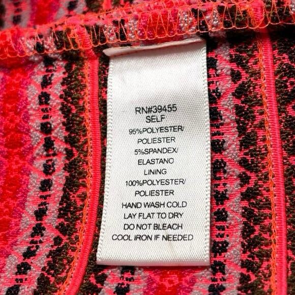 Wow Couture Strapless Party Dress Size Small Cocktail Homecoming Prom Hot Pink - Picture 7 of 8